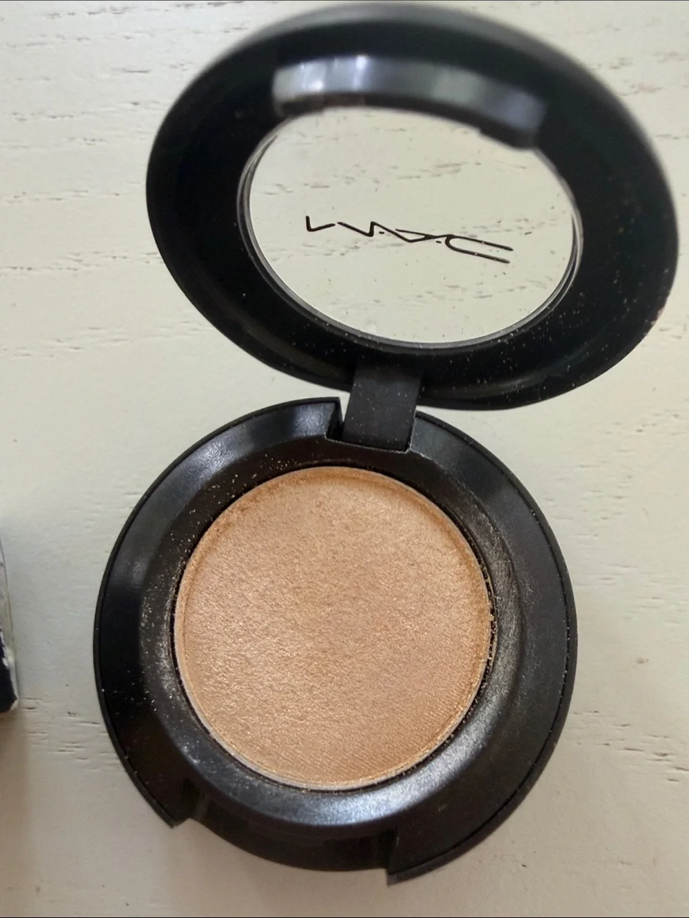 MAC Cosmetics Nylon Shimmery Champagne Beige Eyeshadow